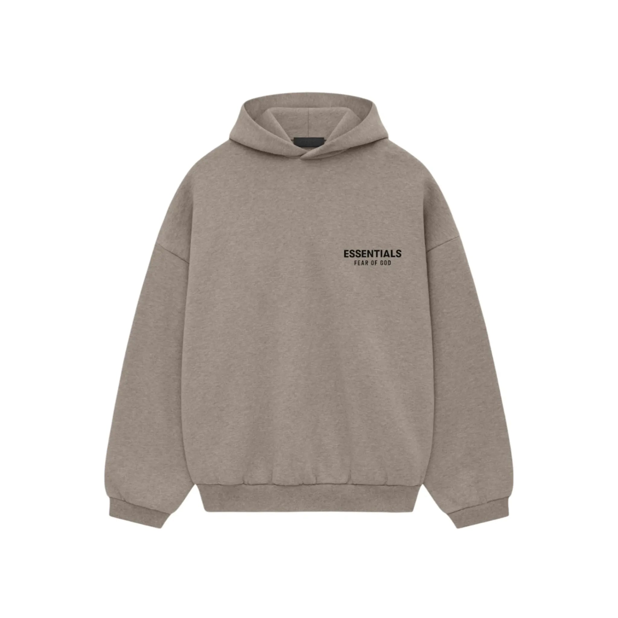Fear of God Essentials Fleece Hoodie (FW24) Heather Gray