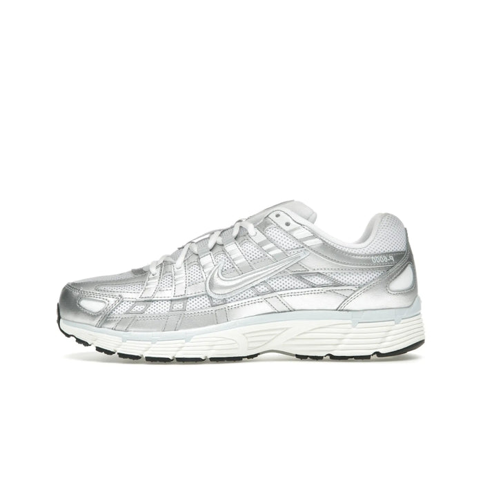 Nike P-6000 White Blue Tint Sail Metallic Silver (Women's)