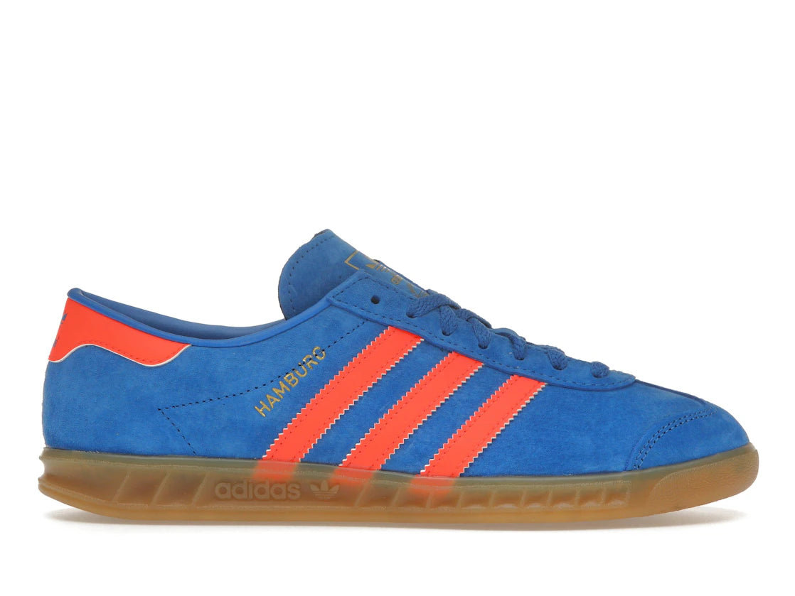 adidas Hamburg Blue Bird Solar Orange (Women's)