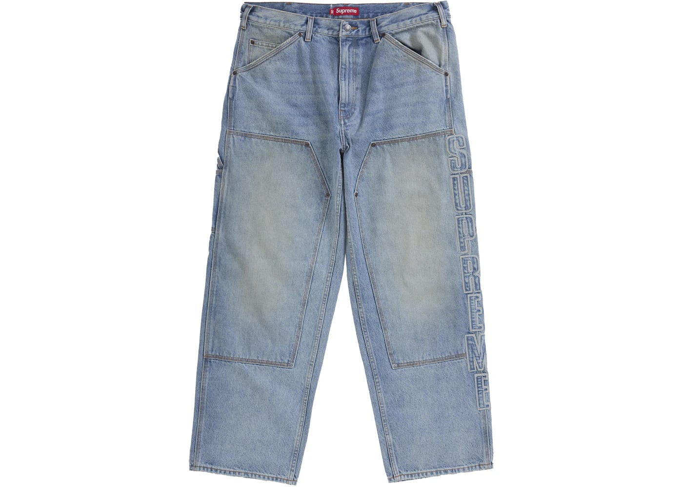 Supreme Reflective Double Knee Pant Denim