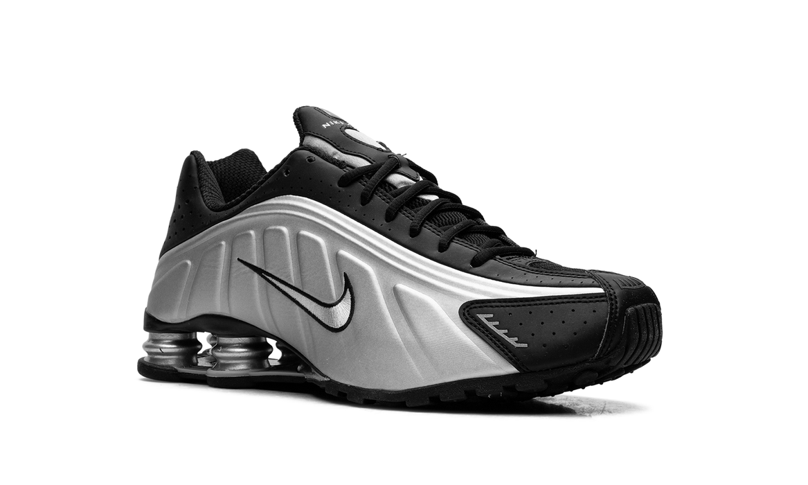 Nike Shox R4 Metallic Silver Black