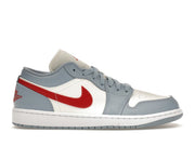 Jordan 1 Low Blue Whisper Dune Red (Women's)