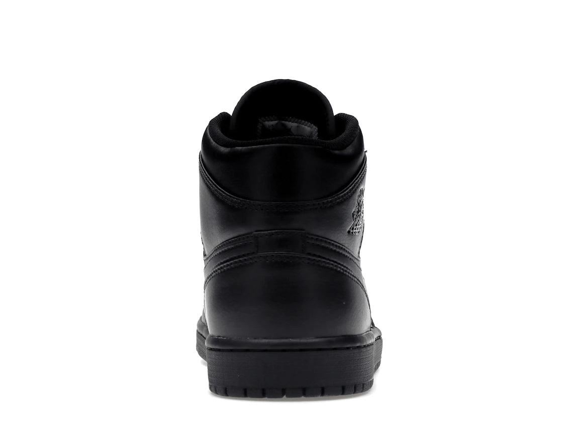 Jordan 1 Mid Triple Black (2022)