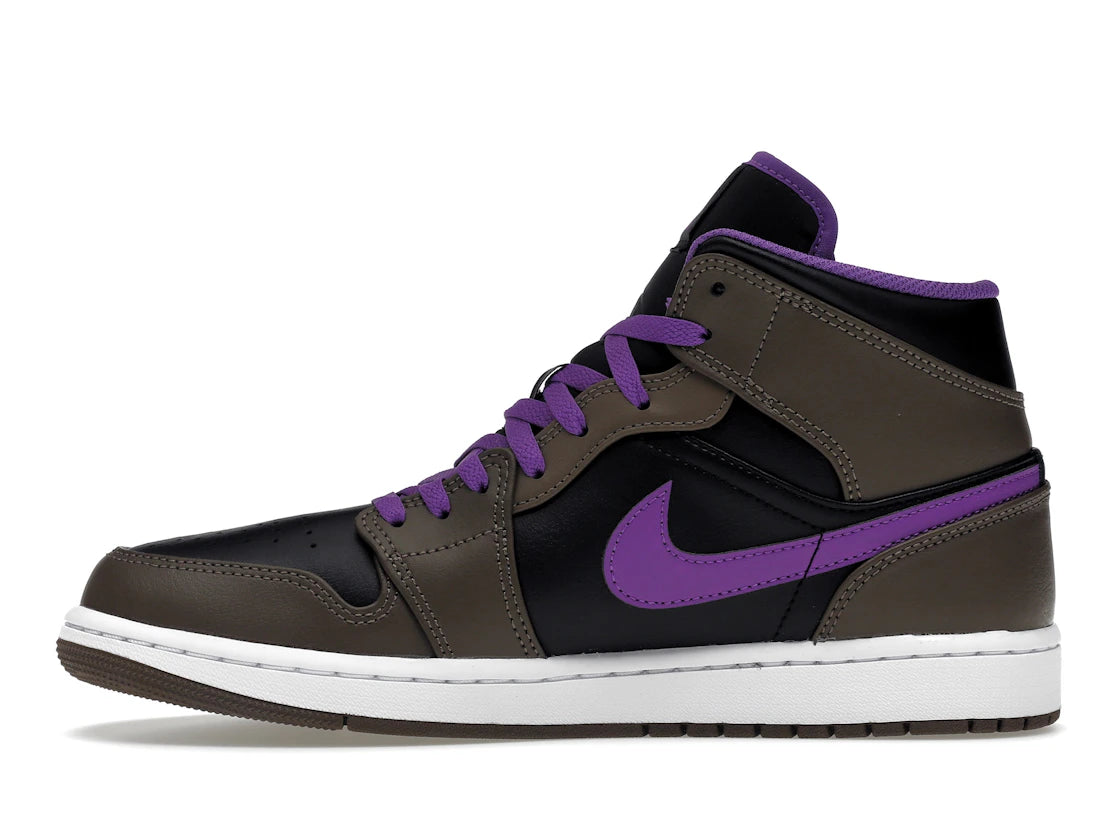 Jordan 1 Mid Purple Mocha
