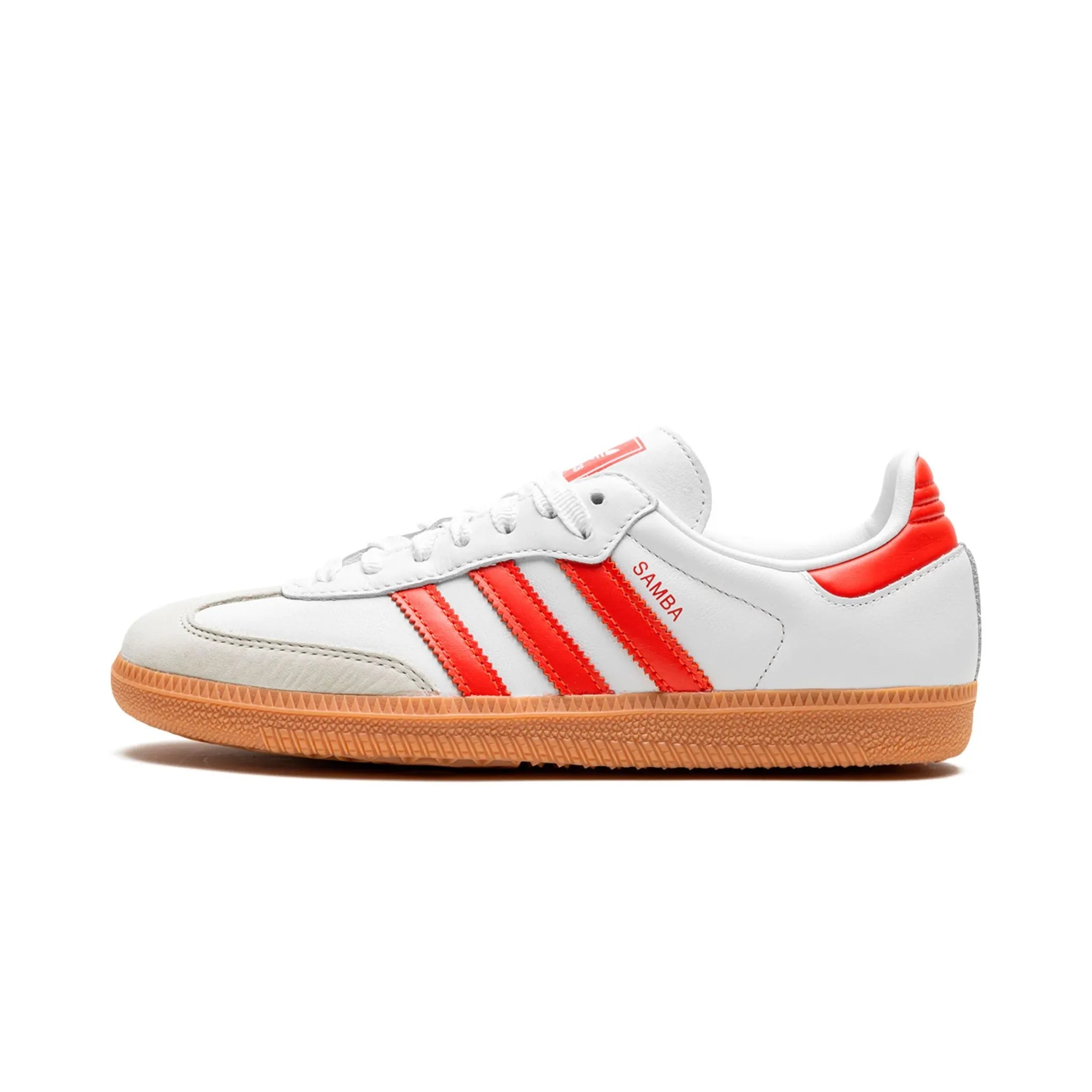 adidas Samba OG White Solar Red Gum (Women's)