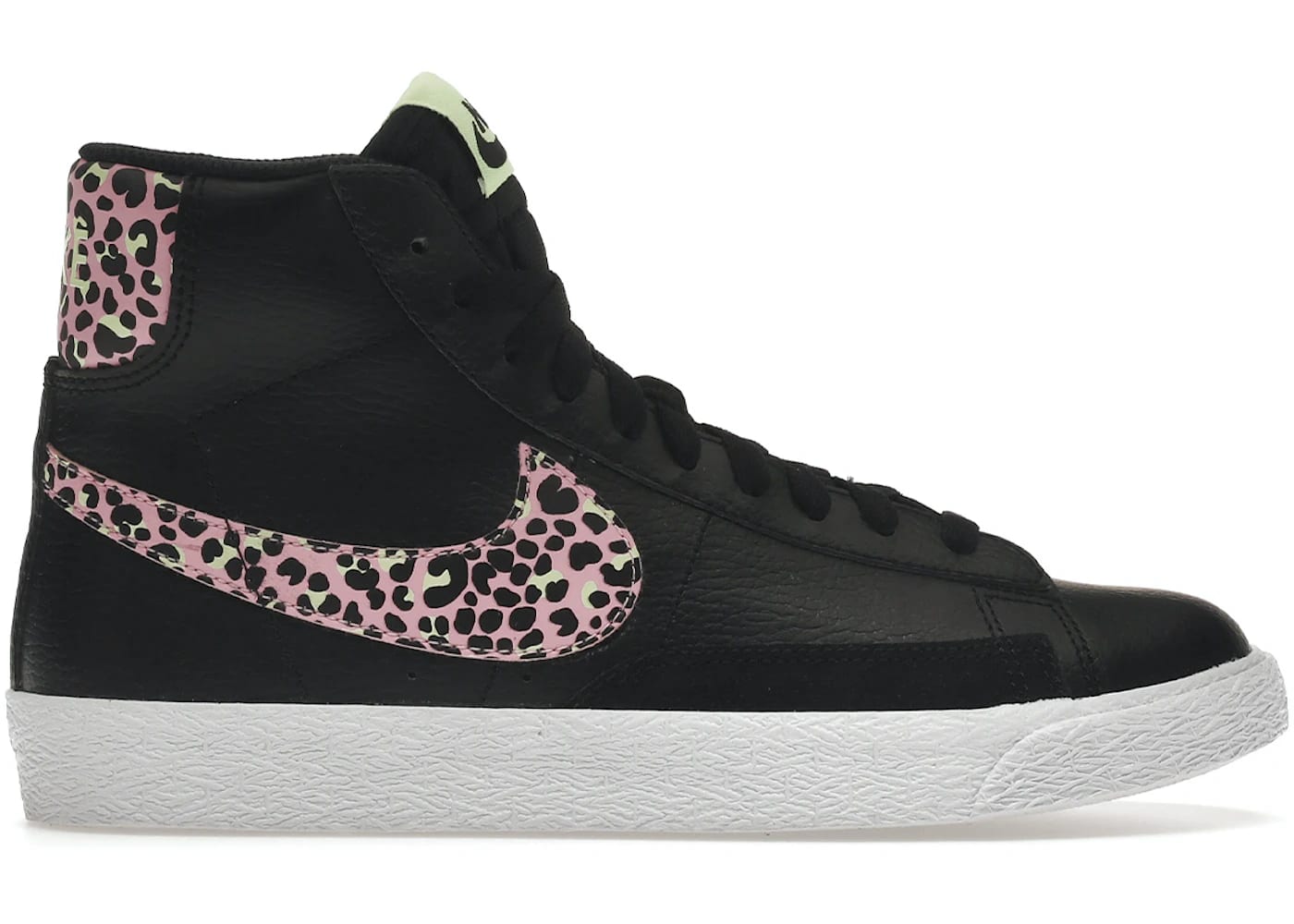 Nike Blazer Mid Black Pink Cheetah (GS)