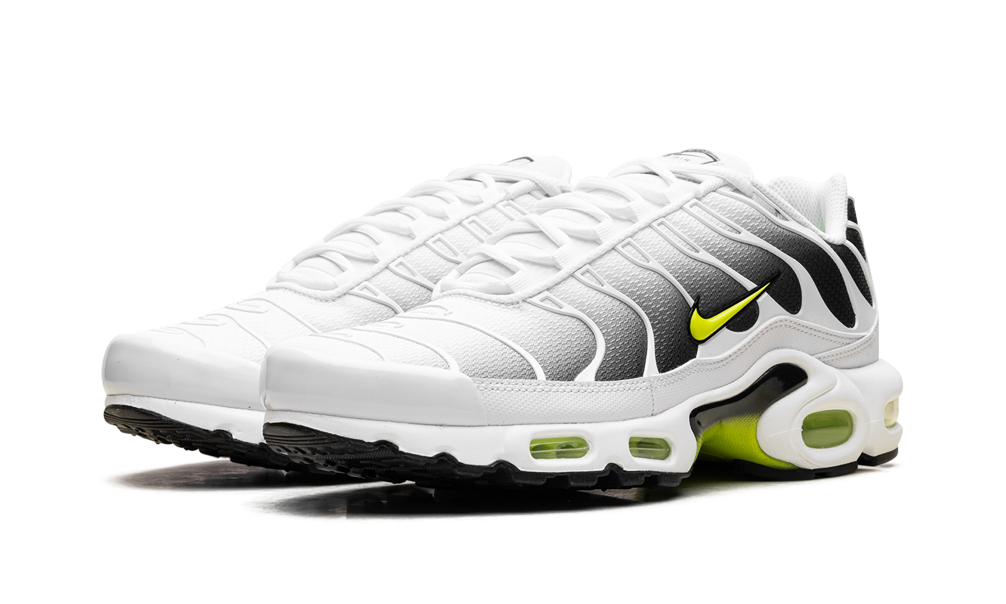 Nike Air Max Plus White Black Volt