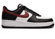 Nike Air Force 1 Low '07 Black White Dark Team Red