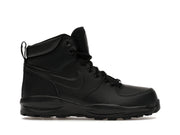 Nike Manoa Leather Triple Black (GS)