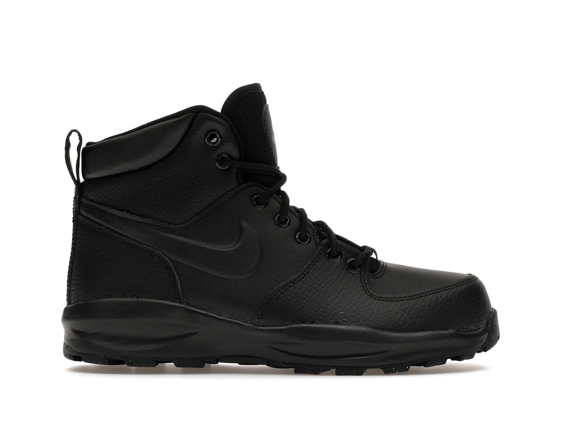 Nike Manoa Leather Triple Black (GS)