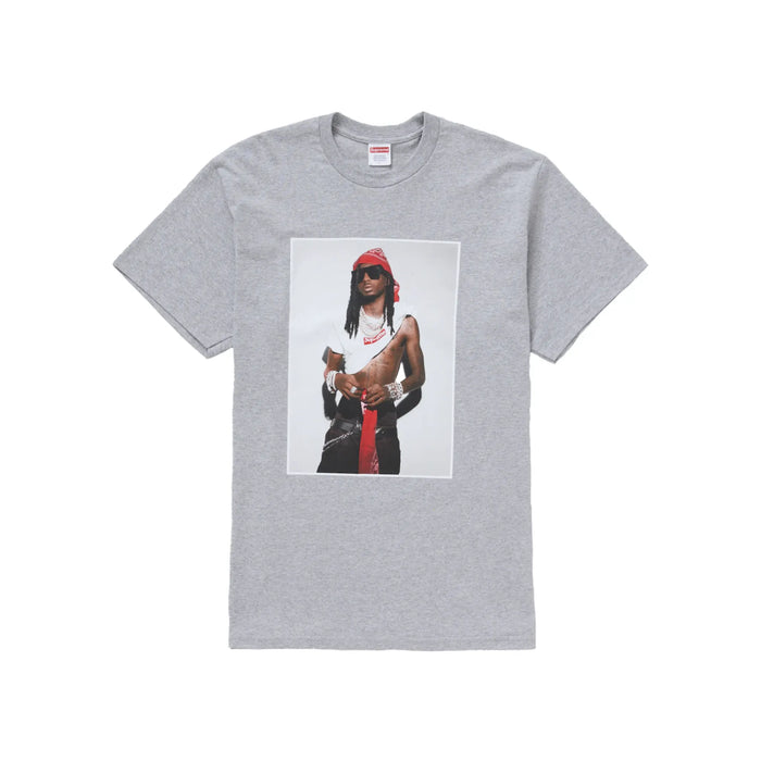 Supreme Playboi Carti Tee Heather Grey