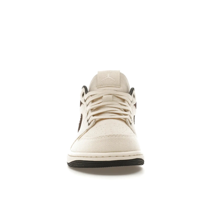 Jordan 1 Low Premium Pale Ivory Off Noir Baroque Brown