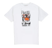 PLEASURES Europe 92 Tee White
