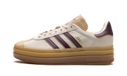 adidas Gazelle Bold Cream White Maroon (Women's)