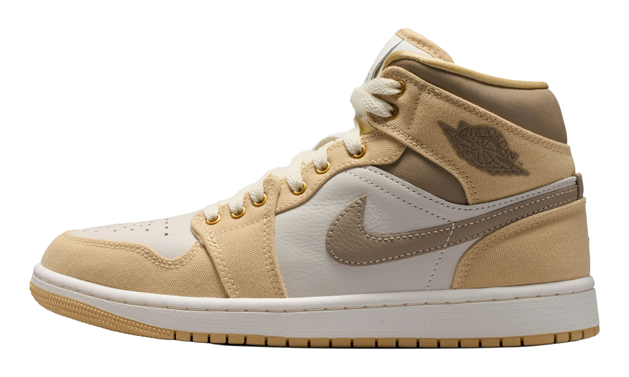Jordan 1 Mid Khaki Sesame (Women's)
