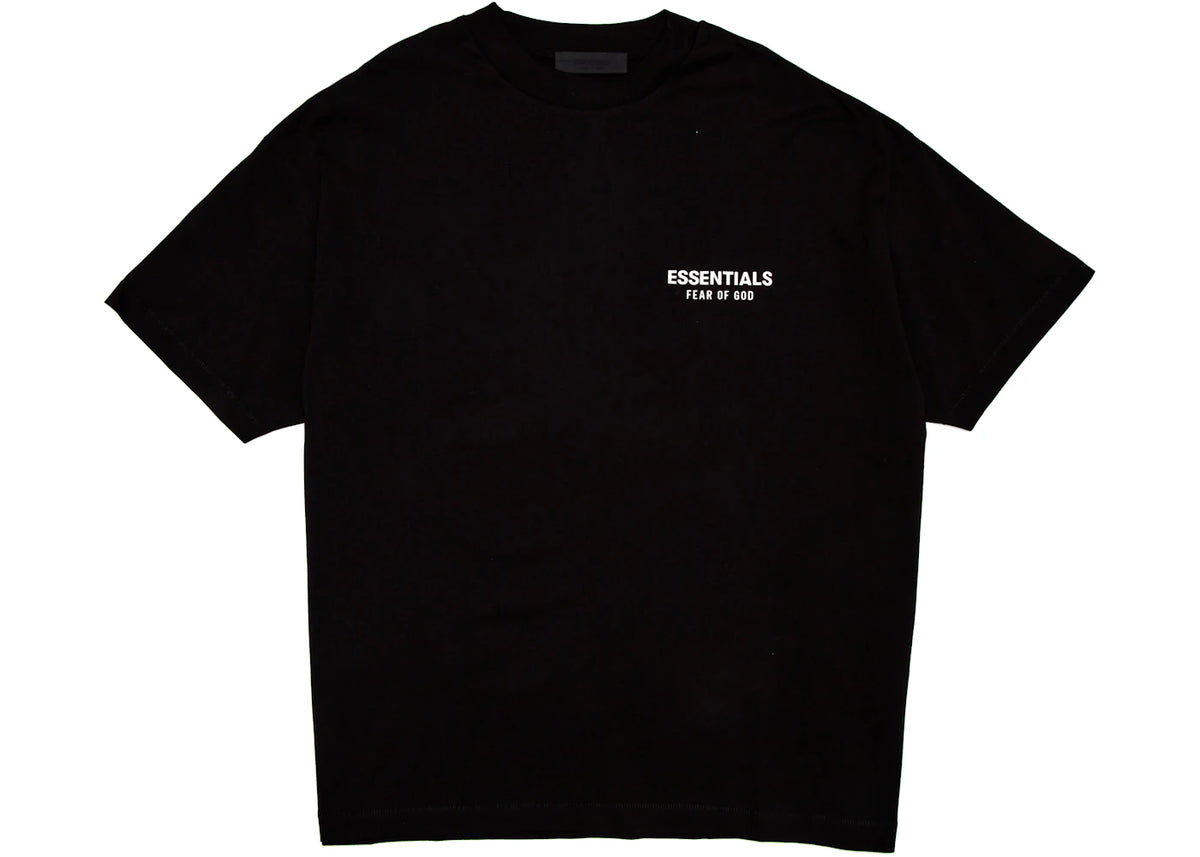 Fear of God Essentials Jersey Crewneck T-Shirt Black