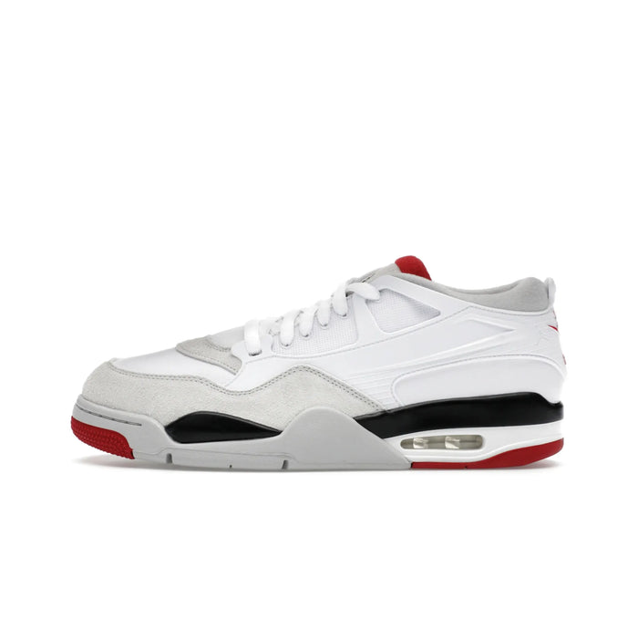 Jordan 4 RM White Fire Red