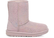 UGG Classic II Shimmer Sky Boot Pale Smoke Rainbow Metallic (Kids)