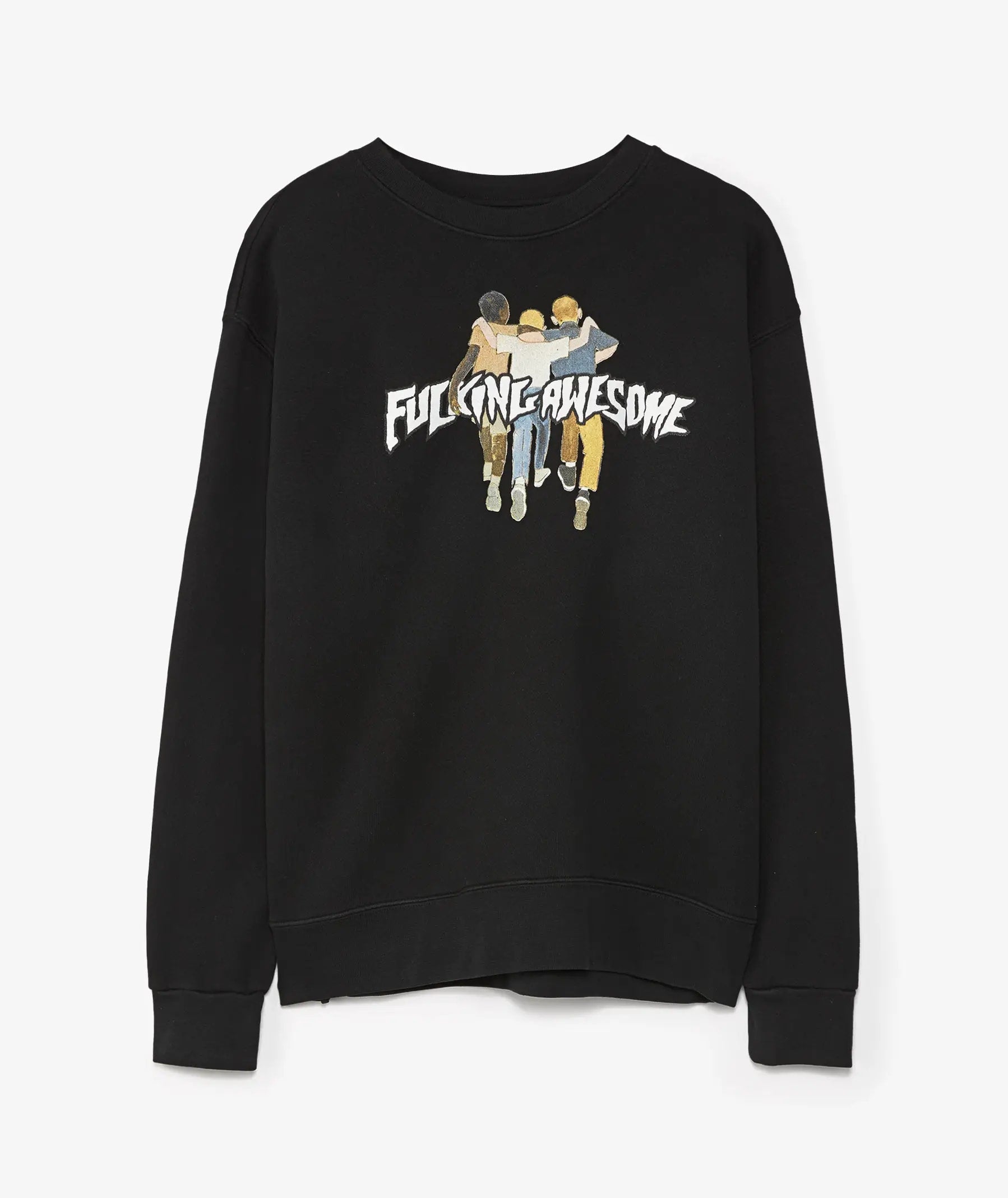 Fucking Awesome The Kids All Right Crewneck Black