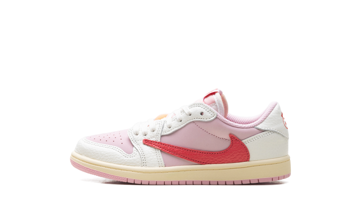 Jordan 1 Retro Low OG SP Travis Scott Sail Tropical Pink