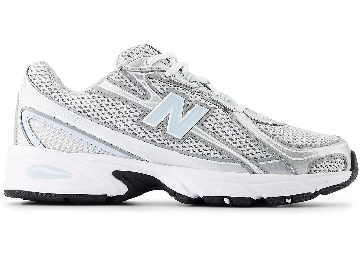 New Balance 740 Grey Matter Frosted Glass Silver Metallic