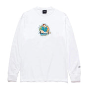 HUF Chun-li Longsleeve Tee White