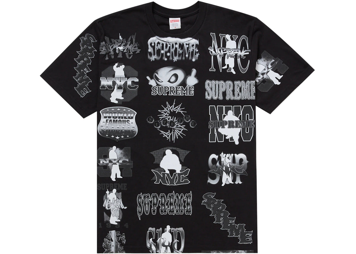 Supreme Flash Tee Black