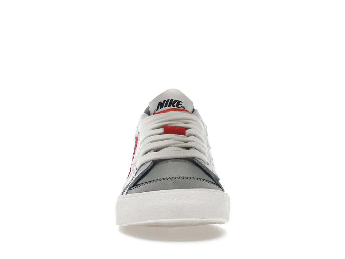 Nike Blazer Low 77 Jumbo White Photon Dust Light Smoke Grey University Red