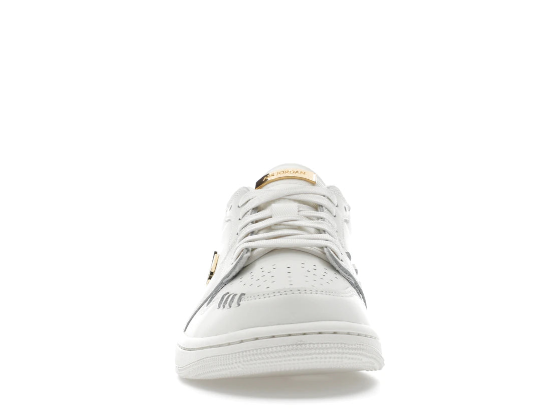 Jordan 1 Low Method of Make Sail Metallic Gold (Women's)