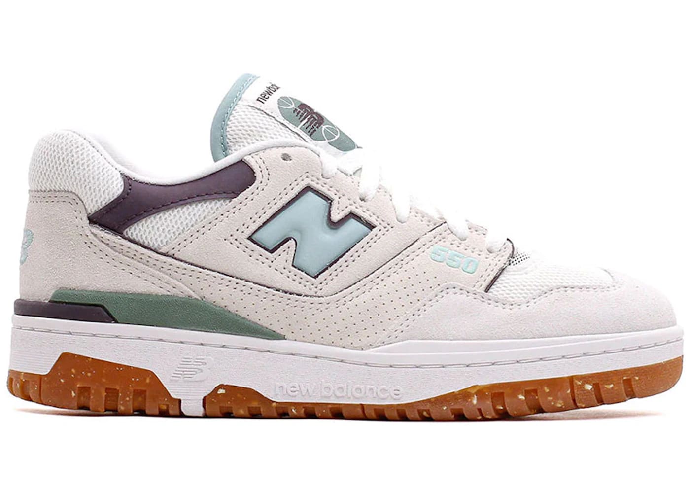 New Balance 550 Sea Salt White Fog (Women's)