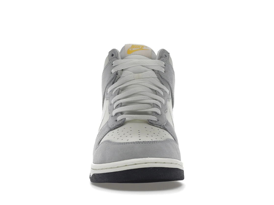 Nike Dunk High Retro Sail Pure Platinum Black White