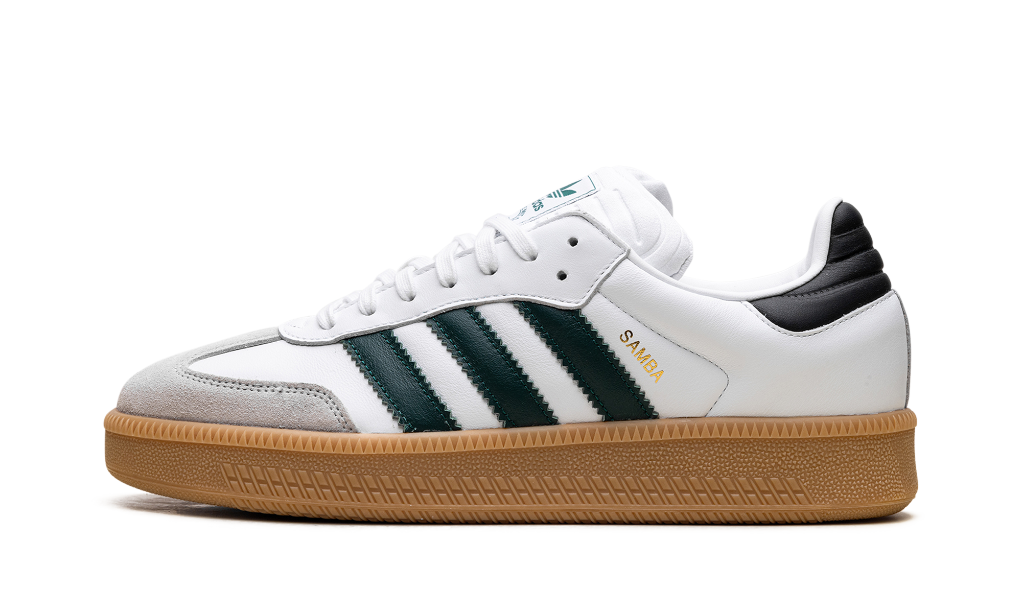 adidas Samba XLG Cloud White Collegiate Green