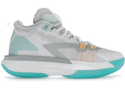 Jordan Zion 1 White Dynamic Turquoise