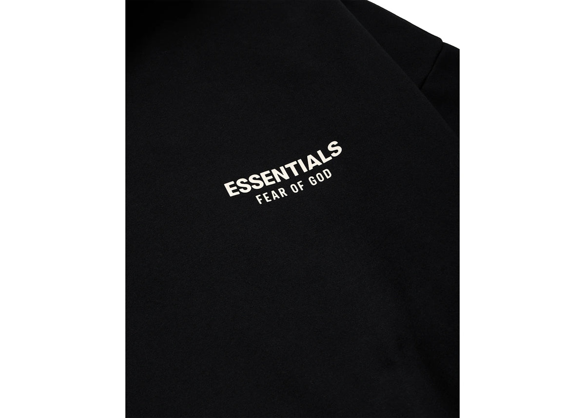 Fear of God Essentials Fleece Hoodie (FW24) Black