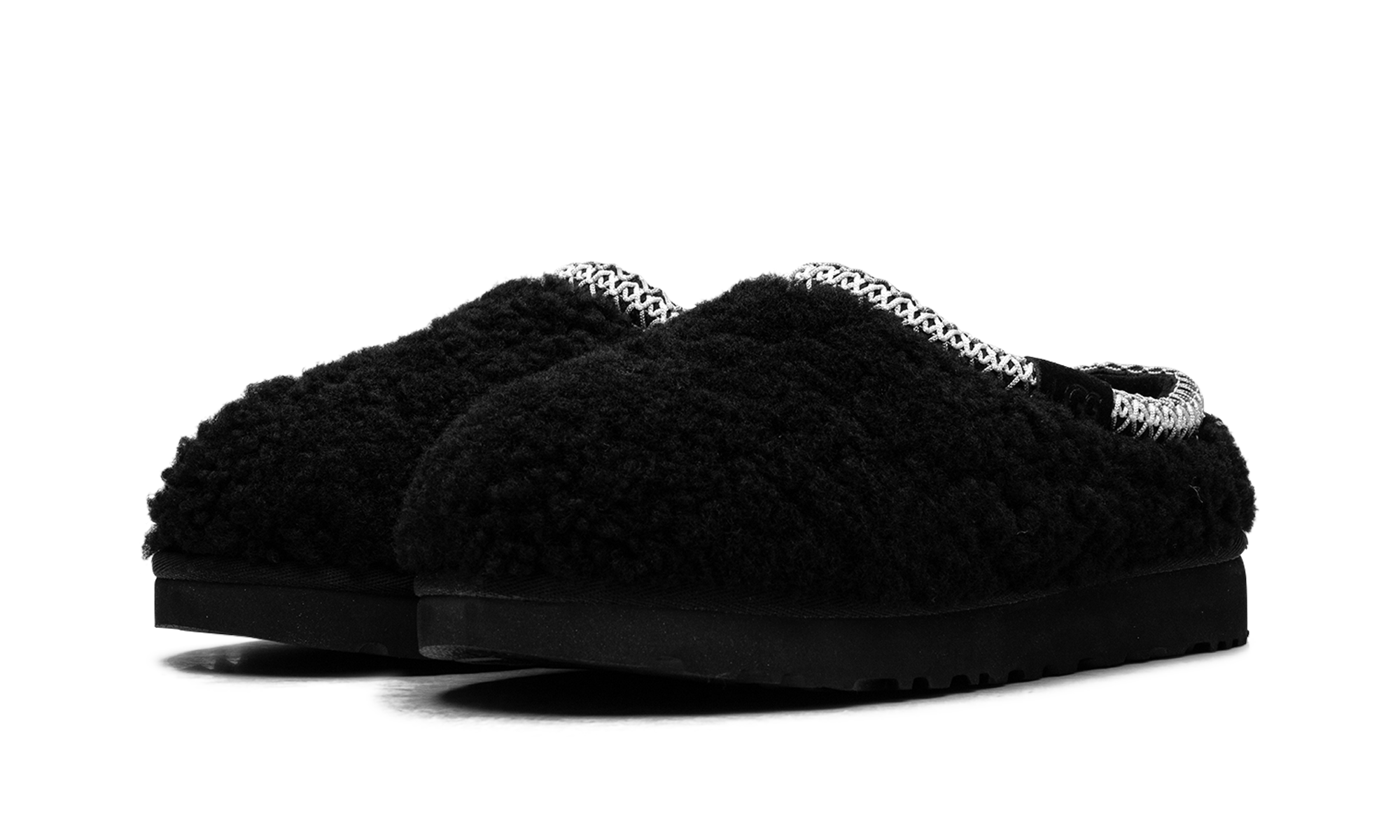UGG Tasman Maxi Curly Slipper Black (Women's)