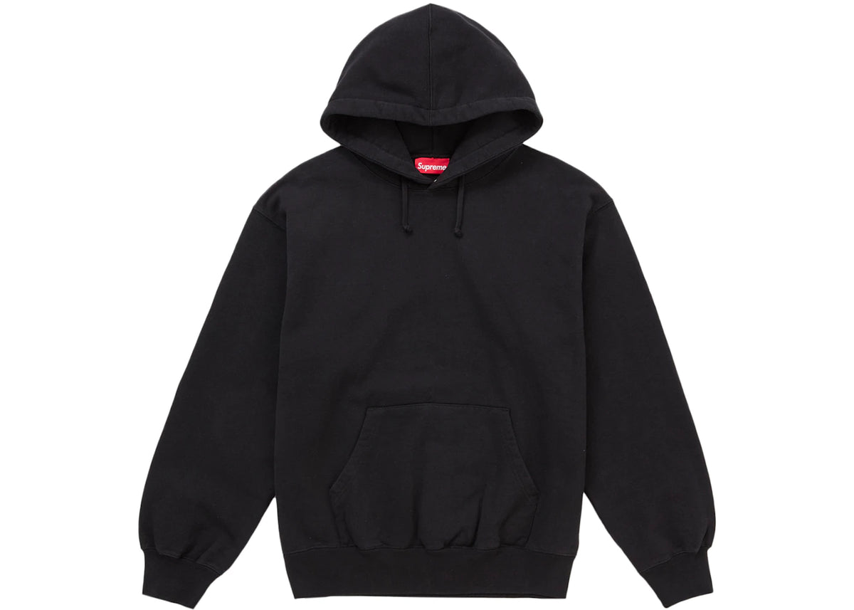 Supreme Mirrored Applique Hooded Sweatshirt Black