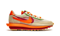 Nike LD Waffle sacai CLOT Kiss of Death Net Orange Blaze