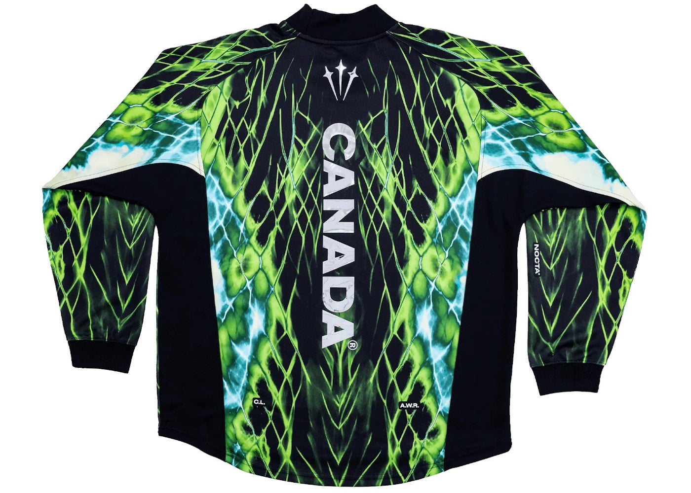 Nike x NOCTA Canada X2 World Cup 2026 Soccer Borealist L/S Goalkeeper Jersey Black