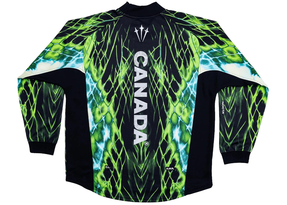 Nike x NOCTA Canada X2 World Cup 2026 Soccer Borealist L/S Goalkeeper Jersey Black
