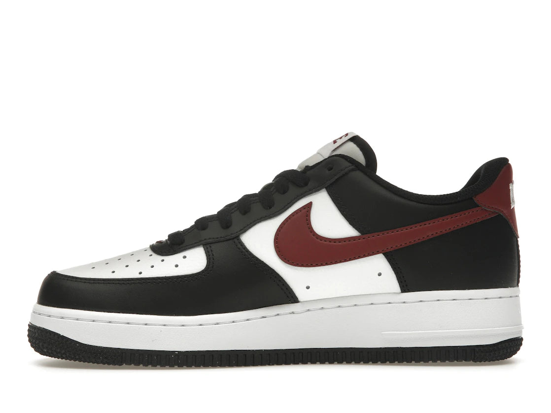 Nike Air Force 1 Low '07 Black White Dark Team Red