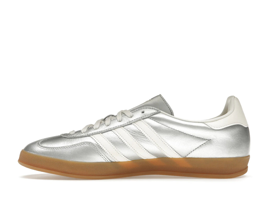 adidas Gazelle Indoor Silver Metallic Core White