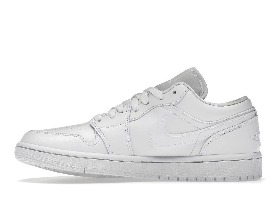 Jordan 1 Low Triple White (2022) (Women's)