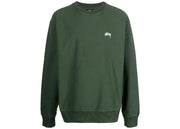 Stussy Stock Logo Crew Forest