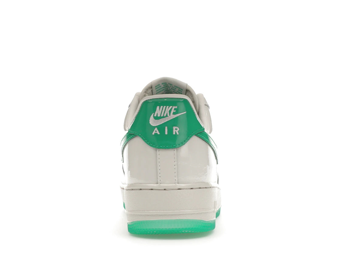 Nike Air Force 1 Low '07 Patent Platinum Tint Stadium Green
