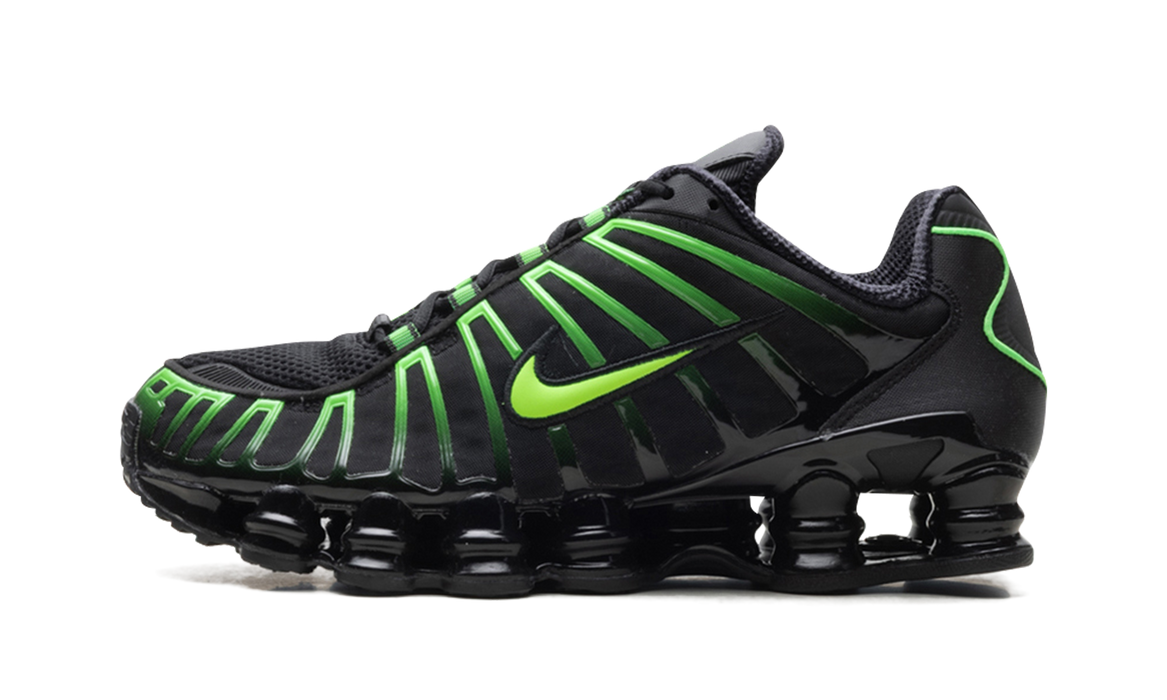 Nike Shox TL Black Green Strike
