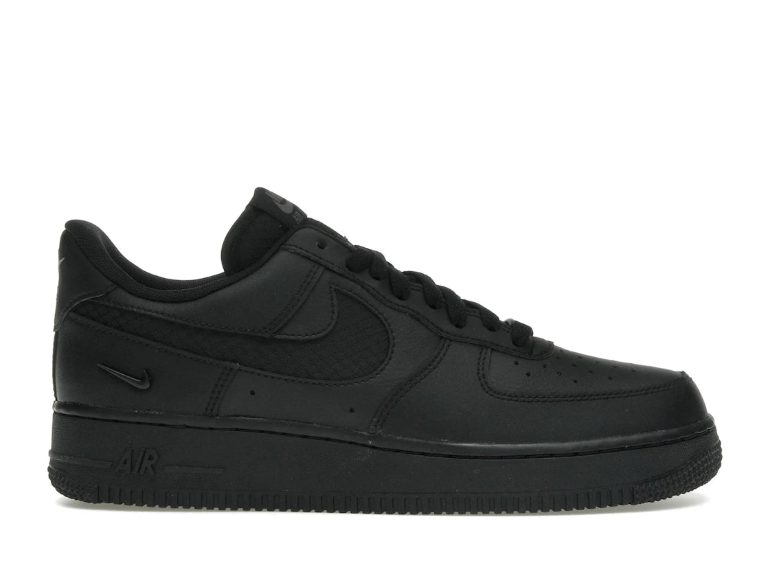 Nike Air Force 1 Low SE Triple Black Ripstop