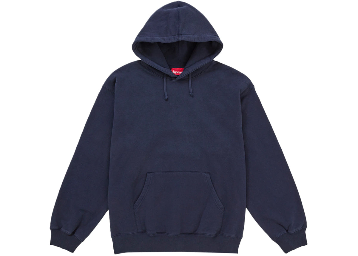 Supreme Mirrored Applique Hooded Sweatshirt Navy