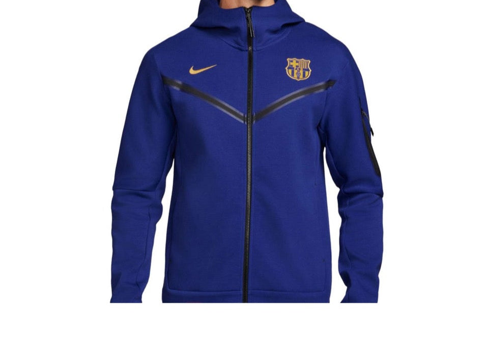 Nike F.C. Barcelona Tech Fleece Windrunner Football Full-Zip Hoodie