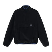 Stüssy Corduroy Mock Pullover Black