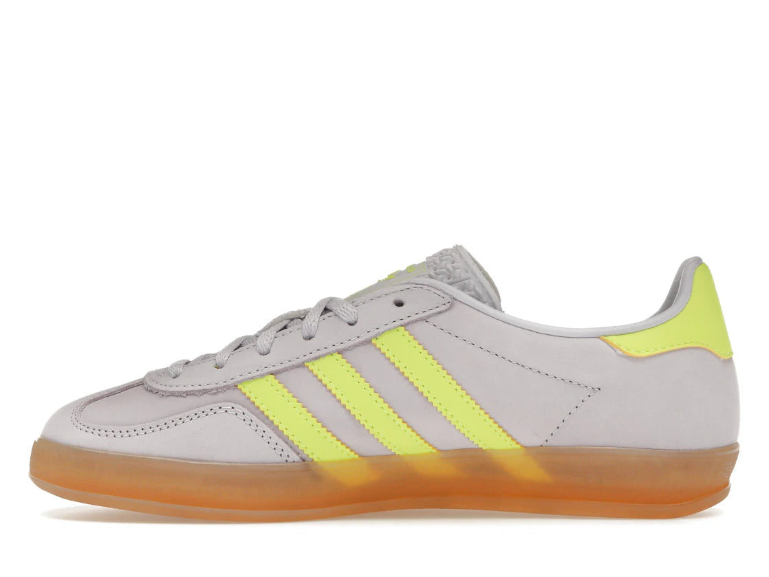 adidas Gazelle Indoor Silver Dawn Solar Yellow (Women's)